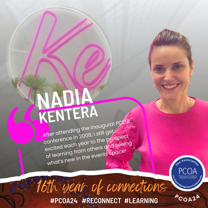 Nadia Kentera joins the PCO Annual Conference Committee: Shaping the future of events!